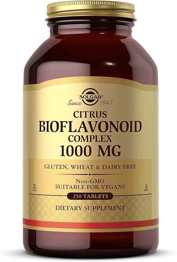 Solgar Citrus Bioflavonoid Complex 1000 mg Tablets 250tablet