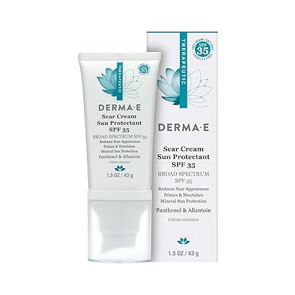 DERMA E. SCAR CREAM SUN PROTECTANT SPF 35 1.5OZ