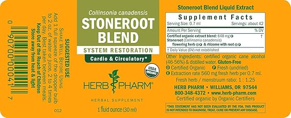 Herb Pharm STONEROOT BLEND EXTRACT 1 oz