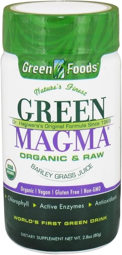 Green Foods Organic & Raw Green Magma 2.8oz