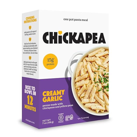 CHICKAPEA PASTA Creamy Garlic 7 OZ