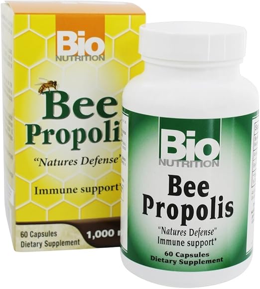 Bio Nutrition Bee Propolis, Natural Defense Immune Support Supplement