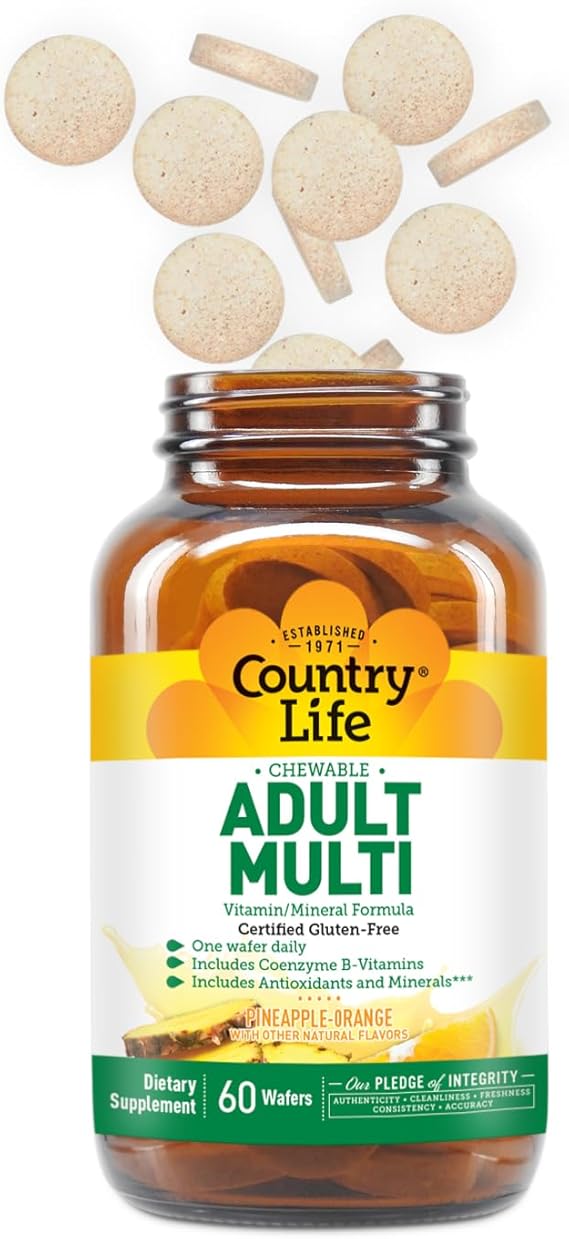 Country Life ADULT CHEWABLE MULTI 60 Tablet