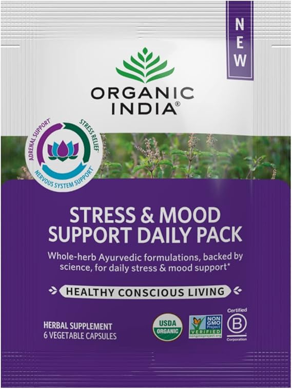 Stress & Mood Support Daily Pack 30 Daily Packs 180 Vegetable Capsules