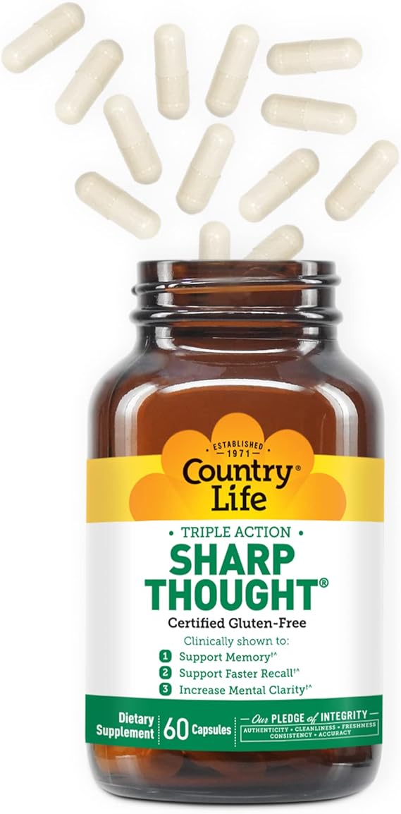 Country Life SHARP THOUGHT 60CT 60 Capsule