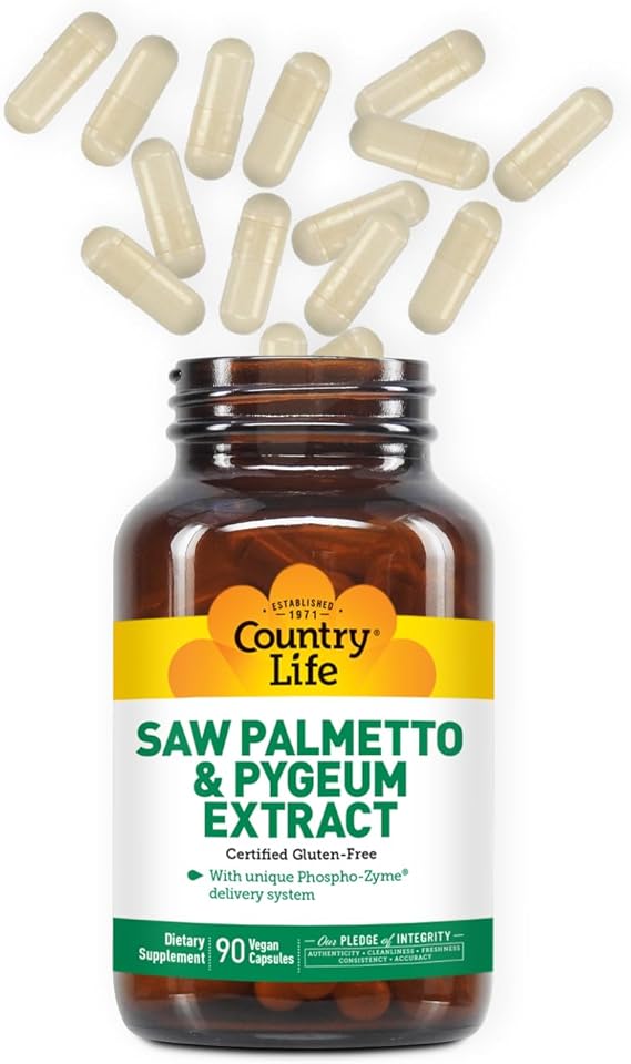 Country Life SAW PALMETTO & PYGEUM 90 Vegicaps