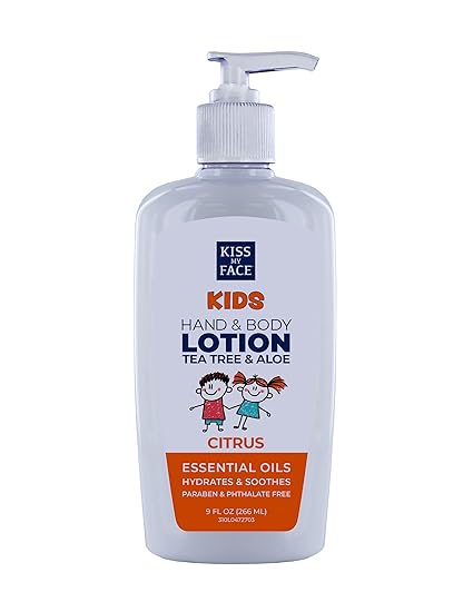 Kiss My Face Kids Hand & Body Lotion Tea Tree & Aloe