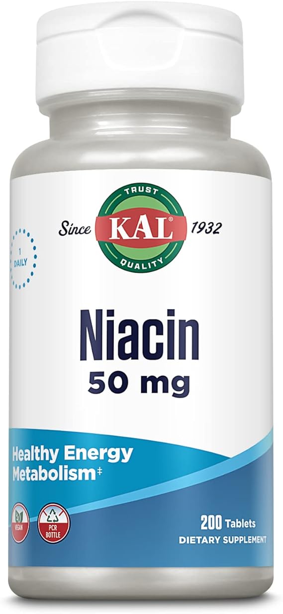 Kal Niacin 200CT 50MG Tablet