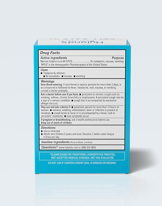 Hyland's #11 Nat. Sulph. 6x