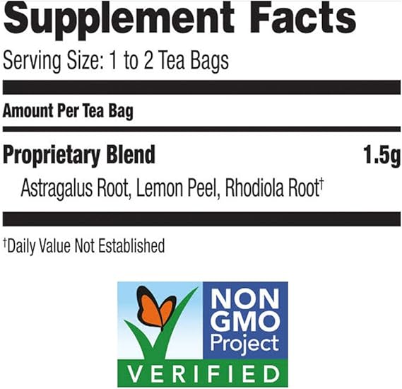 BRAVO TEA Absolute Rhodiola Tea 20 BAG