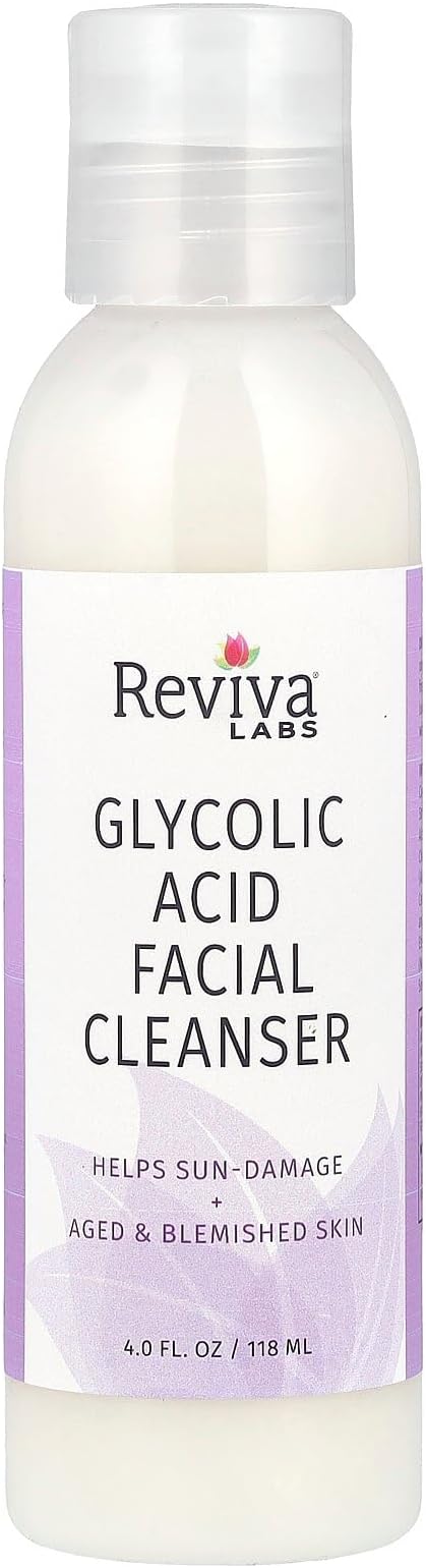 Reviva Labs Glycolic Acid Facial Cleanser - 4 fl oz