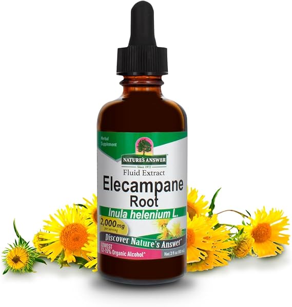 Nature's Answer Elecampe Root Alcohol 2,000 mg