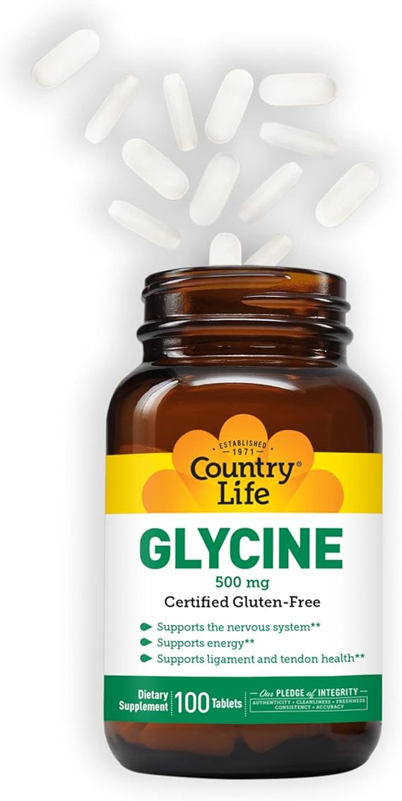 Country Life GLYCINE 500MG 100 Tablet