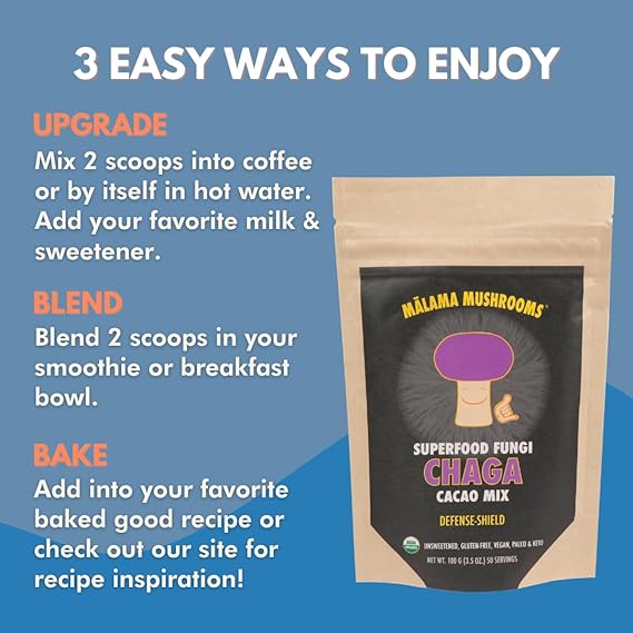 Superfood Fungi CHAGA Cacao Mix