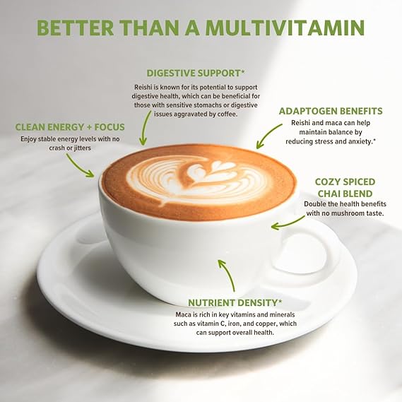 Sunfood SuperLatte, Maca 6oz