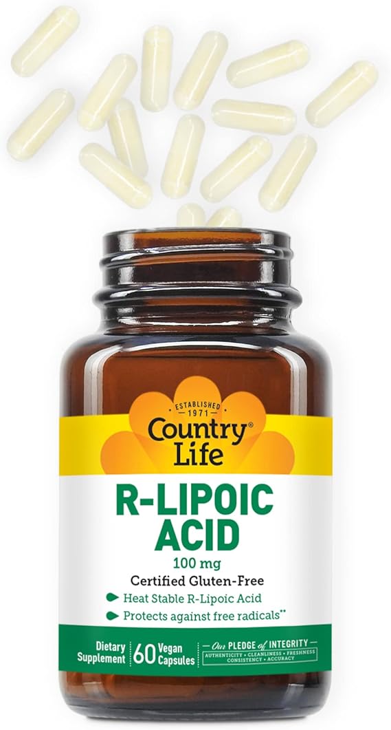 Country Life R-LIPOIC ACID 100MG 60 Vegicaps