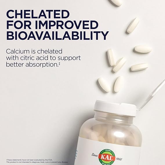 Kal Calcium Citrate 1000 90CT Tablet