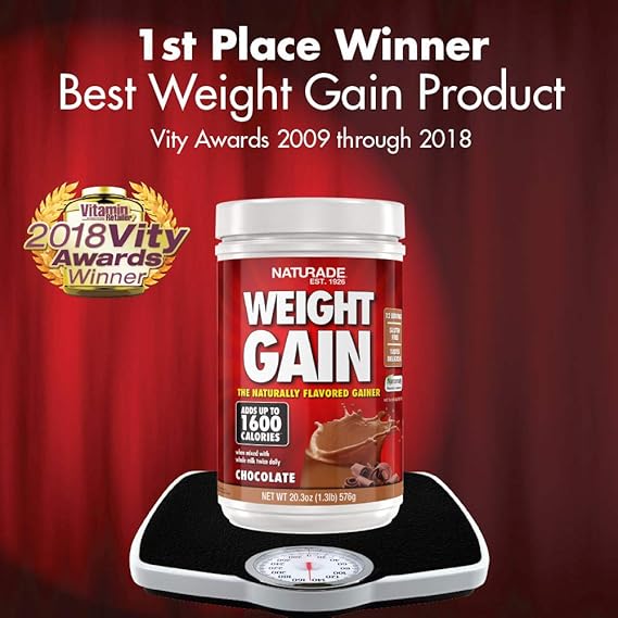 NATURADE WEIGHT GAIN ALL NATURAL CHOCOLATE 20.3OZ