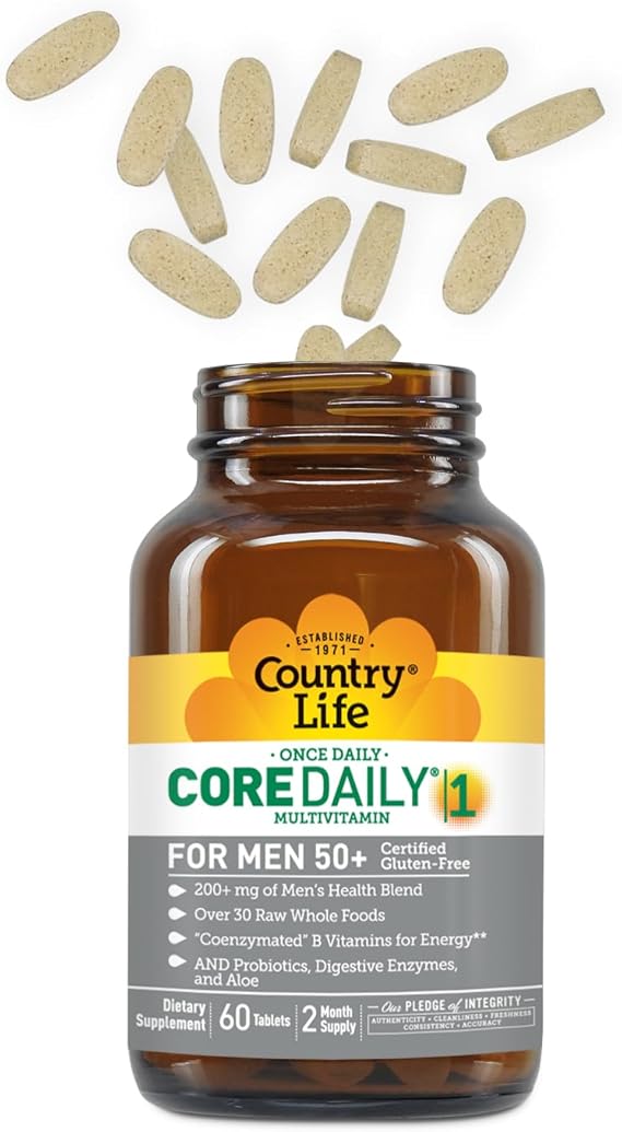 Country Life CORE DAILY 1 MEN'S 50+ 60 Tablet