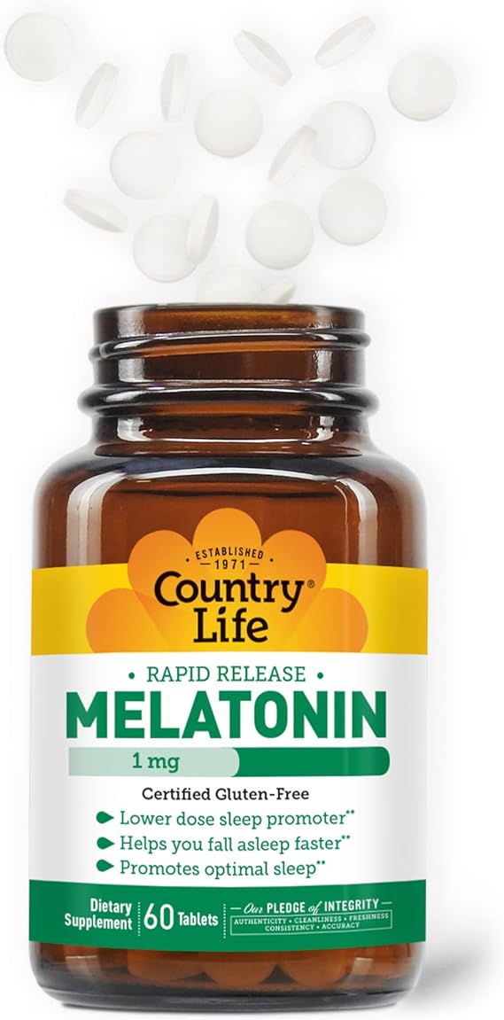 Country Life MELATONIN 1MG 60 Tablet