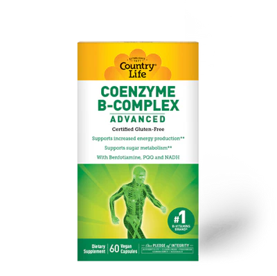 Country Life COENZYME B-COMPLEX ADVANCED 60 Vegicaps