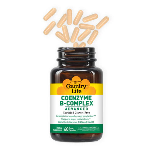 Country Life COENZYME B-COMPLEX ADVANCED 60 Vegicaps