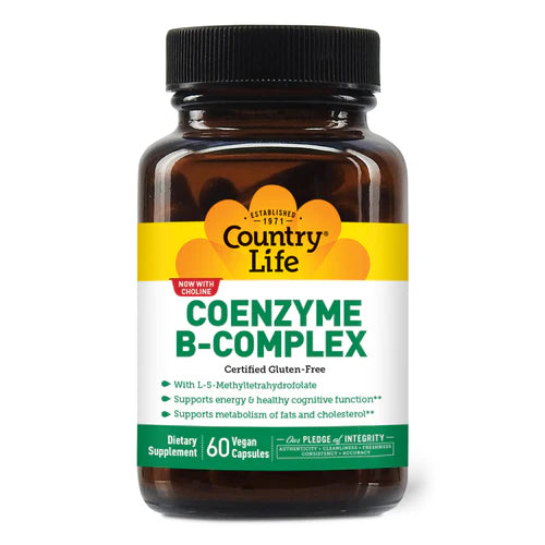 Country Life COENZYME B-COMPLEX ADVANCED 60 Vegicaps