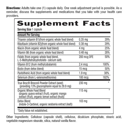 Country Life WHOLE FOOD CELLULAR DETOX 30 Capsule