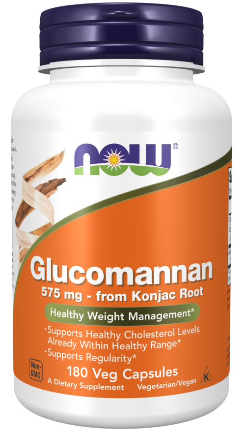 Now GLUCOMANNAN 575MG 180 VCAPS
