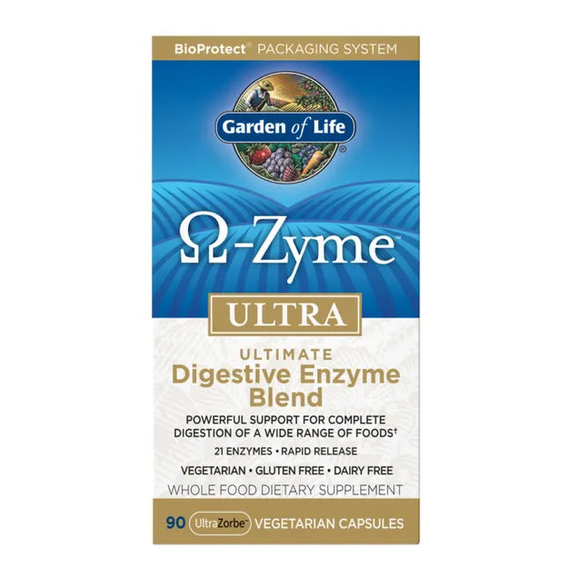 Garden of Life Omega-Zyme Ultra 90ct CAPSULES