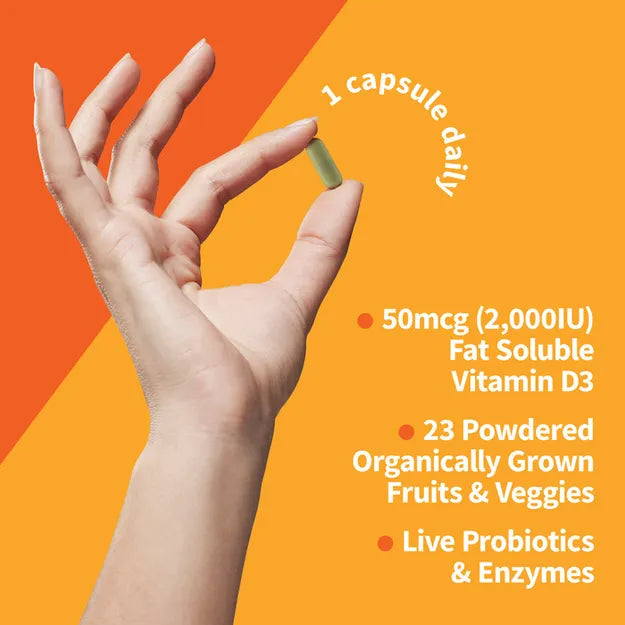 Garden of Life Vitamin Code Raw D3 2000 IU 60ct CAPSULES