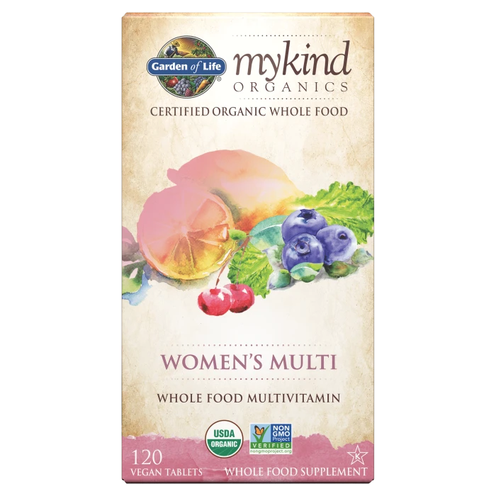 Garden of Life GOL Organics Womens Multi 120ct TABLETS