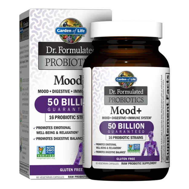 Garden of Life Dr. Formulated Probiotics Mood COOLER 60ct CAPSULES