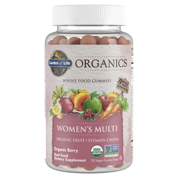 Garden of Life GOL Organics Womens Multi 120ct GUMMY