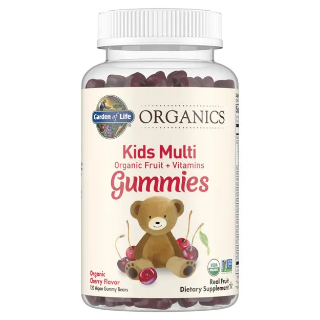 Garden of Life GOL Organics Kids Multi Cherry 120ct GUMMY