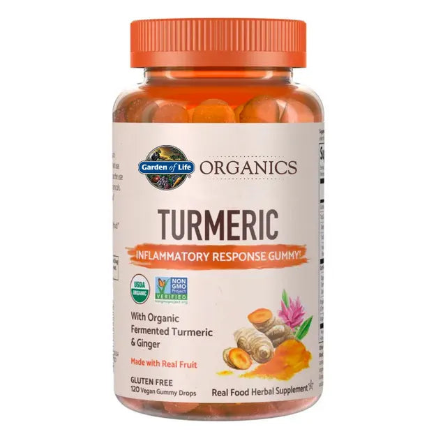 Garden of Life GOL Organics Turmeric 120ct GUMMY