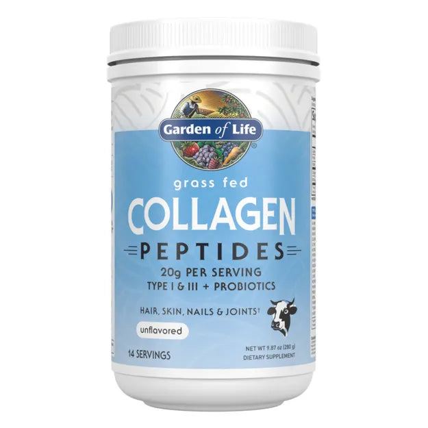 Garden of Life Grass Fed Collagen Peptides 280g POWDER
