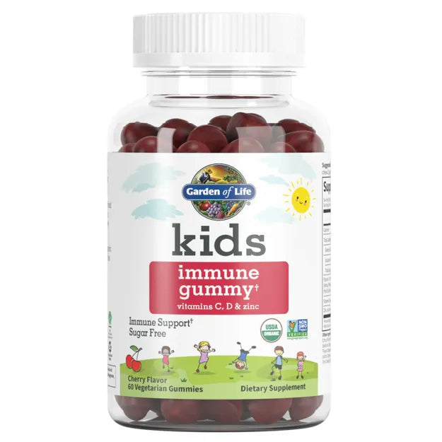 Garden of Life Kids Organic Immune Cherry 60ct GUMMY