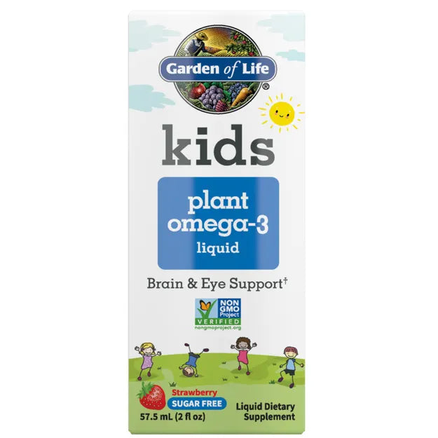 Garden of Life kids plant omega-3 Strawberry 2oz LIQUID