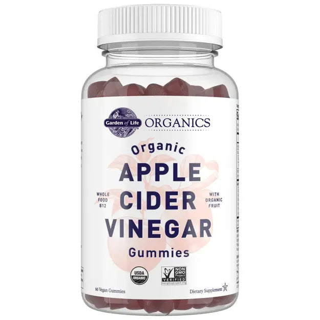 Garden of Life GOL Organics Apple Cider Vinegar 60ct GUMMY