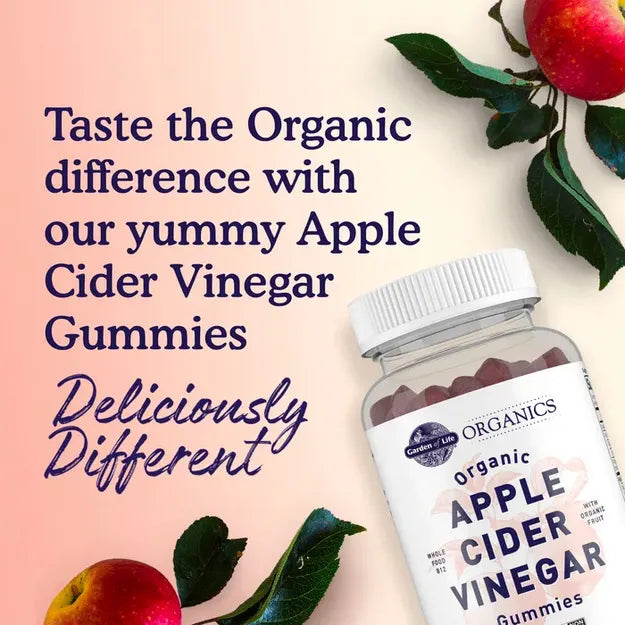 Garden of Life GOL Organics Apple Cider Vinegar 60ct GUMMY