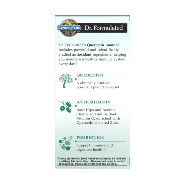 Garden of Life Dr. Formulated Quercetin Immune 30ct TABLETS