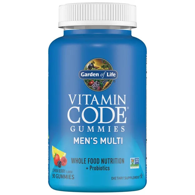 Garden of Life Vitamin Code Mens Multi Lemon Berry 90ct GUMMY