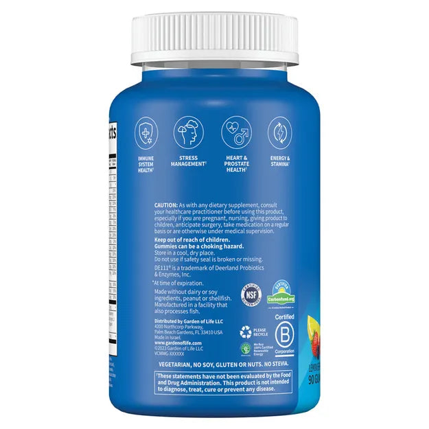 Garden of Life Vitamin Code Mens Multi Lemon Berry 90ct GUMMY