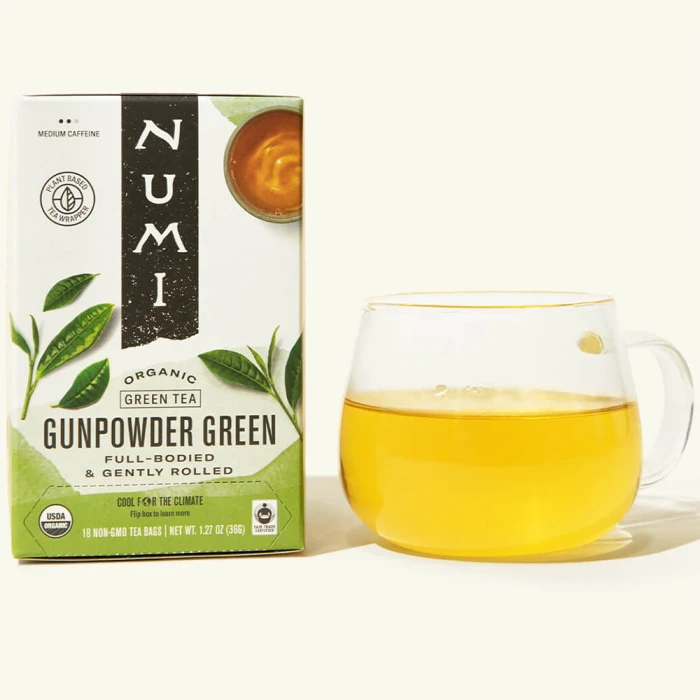 NUMI TEAS Gunpowder Green Tea 18 BAG