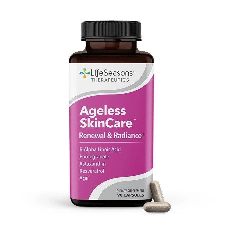 Life Seasons Ageless Skincare (Healthy Aging) for Renewal & Radiance 90 Capsule