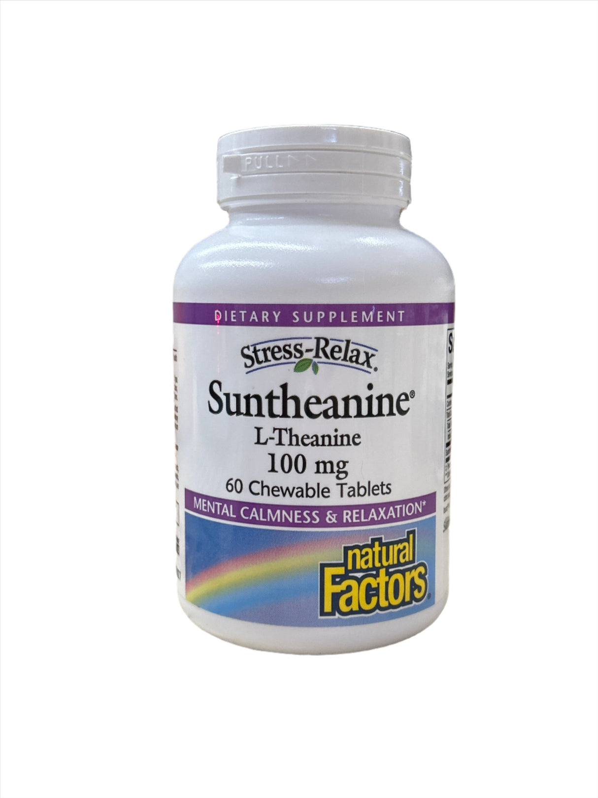 Suntheanine L-Theanine 100 mg 60 Chewable Tablets