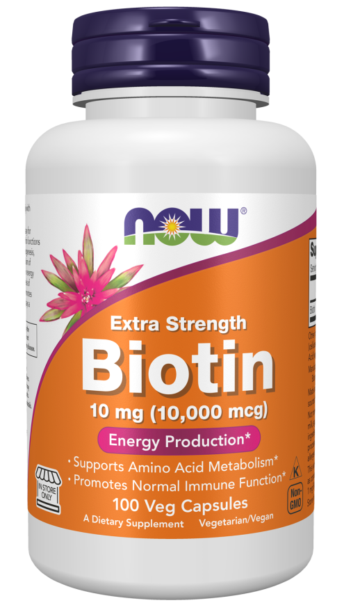 Now BIOTIN 10MG 100 VCAPS