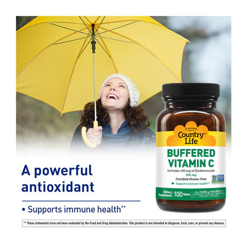 Country Life BUFFERED VITAMIN C 500MG 250 Tablet