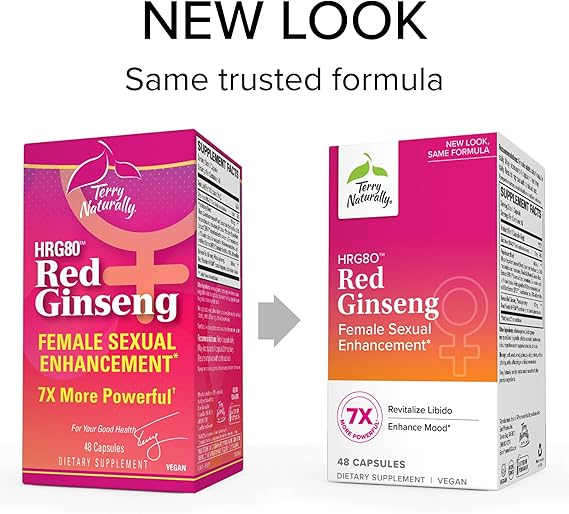 Red Ginseng HRG80 Female Sexual Enhancement 48 Capsules
